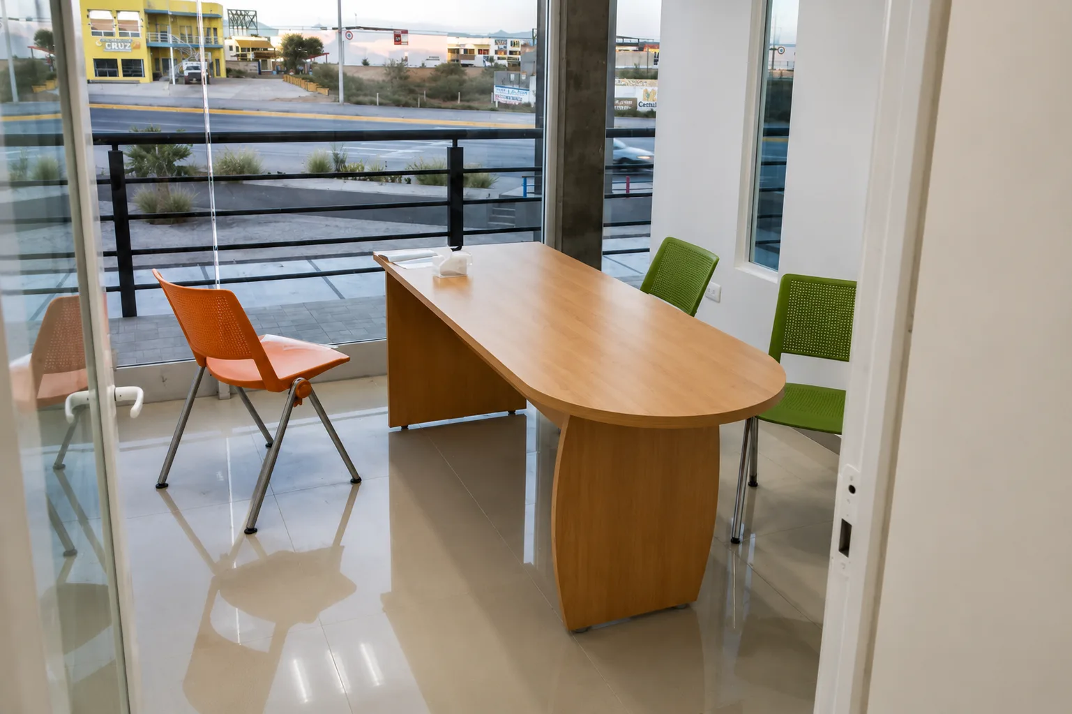 Salón de clases de la escuela Senderos